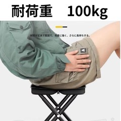 折りたたみ椅子　万博用の画像