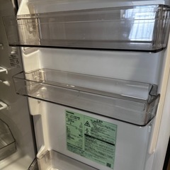 東芝 冷蔵庫 153L GR-U15BS(K) 2022年製 説明書ありの画像