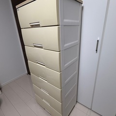 　収納　プラスチックチェスト 7段 の画像