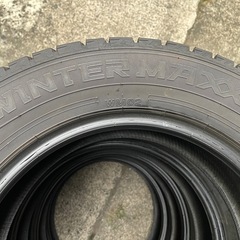 914-3)はめ替え込み！195/65R15 ダンロップスタッドレス中古4本セット！2021年製ウインターマックスWM02の画像
