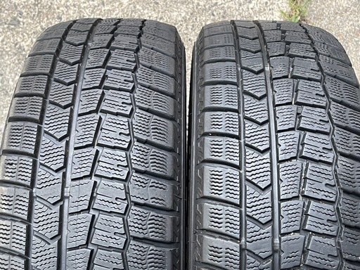 914-3)はめ替え込み！195/65R15 ダンロップスタッドレス中古4本セット！2021年製ウインターマックスWM02