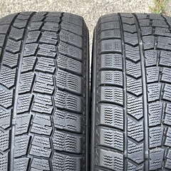 914-3)はめ替え込み！195/65R15 ダンロップスタッドレス中古4本セット！2021年製ウインターマックスWM02の画像