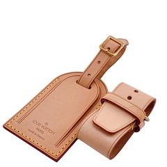 ルイヴィトン LOUIS VUITTON その他小物 ポワニエ ネームタグ ブラウンの画像