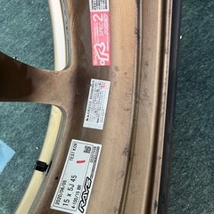 美品！Rays ボルクレーシング　TE37 15インチ　の画像