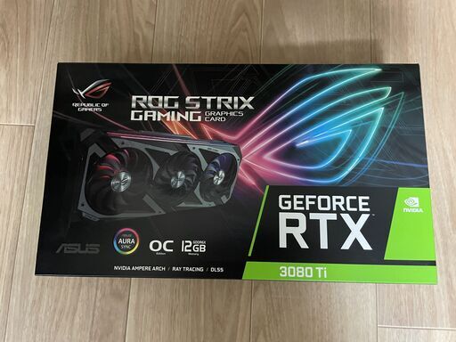 PCパーツ ROG-STRIX-RTX3080TI-O12G-GAMING RTX3080Ti