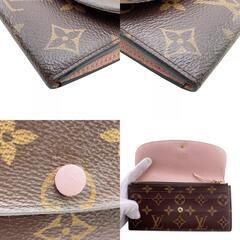 ルイヴィトン LOUIS VUITTON 長財布 モノグラム ポルトフォイユ・エミリー M61289 ブラウンの画像