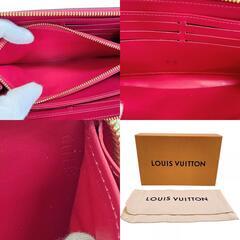 ルイヴィトン LOUIS VUITTON 長財布 モノグラムヴェルニ ジッピーウォレット ラウンドファスナー M90346 ピンクの画像