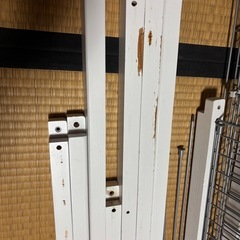 ペティオ (Petio) トイレのしつけが出来る ドッグルームサークル ホワイト ワイド　中古  の画像