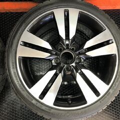 【GOODYEAR ICENAVI7 225/40R18】スタッドレス【ベンツ Aクラス 純正ホイール 18インチ 7.5J5HPCD112+52】20年製 バリ溝　(STG045-2) の画像