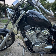 スティード400 バイク　車体の画像