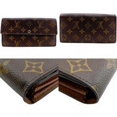 ルイヴィトン LOUIS VUITTON 長財布 モノグラム ポルトフォイユ サラ M61734 ブラウンの画像