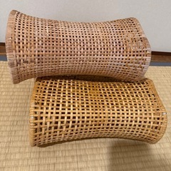 籐　まくら　３個セットの画像