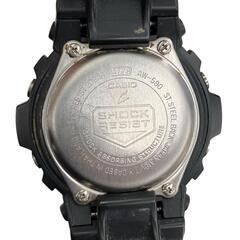 186000 動作未確認 CASIO カシオ CASIO G-SHOCK 腕時計 AW-590 4778  ブラック ラバー/ステンレス メンズ [1000023066280]の画像
