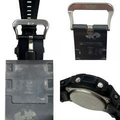 186000 動作未確認 CASIO カシオ CASIO G-SHOCK 腕時計 AW-590 4778  ブラック ラバー/ステンレス メンズ [1000023066280]の画像