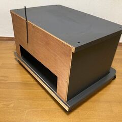 【譲ります】テレビ台　観音ガラス戸付きの画像