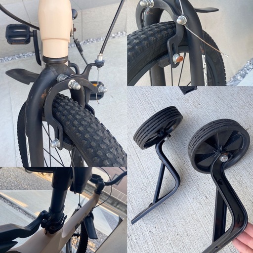 【お譲り済み】Ravi ラビ　子供自転車 幼児 補助輪付き