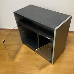 【譲ります】オーディオラックPIONEER CB-40　観音ガラス戸付きの画像