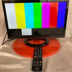 【譲ります】<SHARP AQUOS>19インチ液晶カラーテレビ...