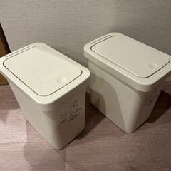 ミッフィー フタ付き ゴミ箱　2個の画像