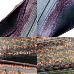 186005 現状品 GUCCI グッチ GUCCI 長財布 ブラック メンズ [1000025365909]の画像