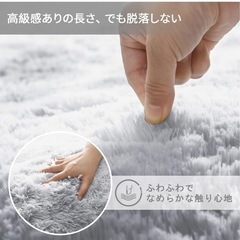シャギーカーペット　絨毯の画像