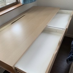 【美品】IKEA デスク/ALEX アレクスの画像