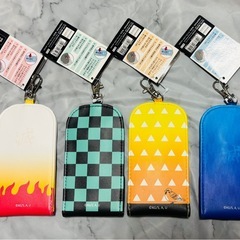【新品】鬼滅の刃キーケース4点セット炭治郎＆善逸＆伊之助＆煉獄の画像