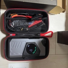 一回使用のみ！モバイルジャンプスターターアンド空気入れ の画像