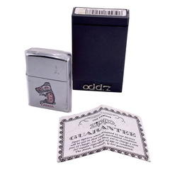 ジッポ ZIPPO ライター CANADA canadian ライター シルバーの画像