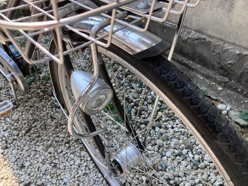 653、シティサイクル27インチ黒