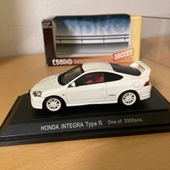 EBBRO 1/43 ホンダ インテグラ TYPE R '01 DC2 前期型 白 43221の画像