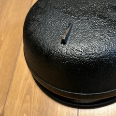 鉄鍋蓋付きの画像