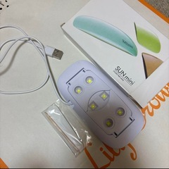 ネイルライト硬化用 LED  ヤスリ ウッドスティック付の画像