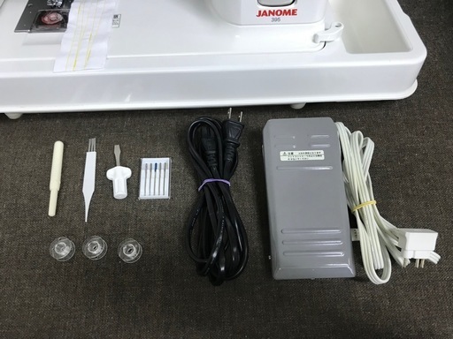 【売れました】美品★学校用ミシン★直線ミシン★JANOMEミシン395直線★整備品