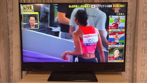 MITSUBISHIの50インチ液晶テレビ！