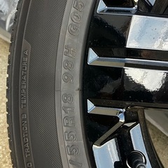 デリカD:5 シャモニー　新車外し　タイヤ　225/55/18Rの画像