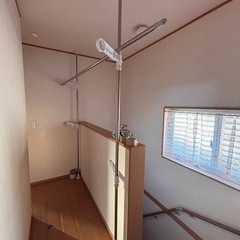 突っ張りタイプの室内用/洗濯物干し/物干し竿/まとめての画像