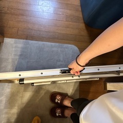 【話し中】キャンプ用品　折りたたみ机　の画像