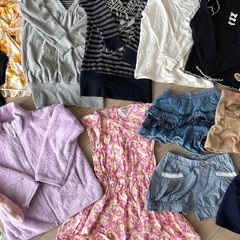 〈サイズ120〉今月末まで 15点 キッズ服　女の子服 オールシーズンまとめ の画像