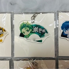 【新品】鬼滅の刃アクキー6点セット炭治郎善逸伊之助義勇煉獄時透の画像