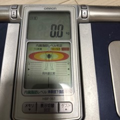 オムロン体重計の画像