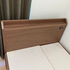 【ニトリ】収納付きベッド＋マットレスの画像