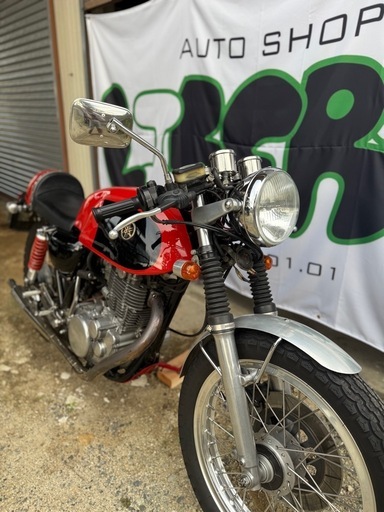 ヤマハ　sr  ボアアップ済み車両　カスタム多数　現状販売