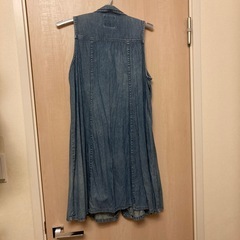 デニム　ワンピースの画像