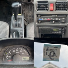 オートマ車 軽トラ キャリー 車検R8年9月 エアコン パワステ タイミングチェーンの画像