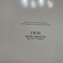 DIOR タオルセットの画像