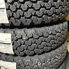 「1」軽トラ・箱バン用　145/80R12 80/78N LT 新品ゴツゴツタイヤ4本の画像