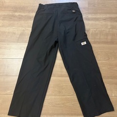 【美品】BEAMS × Dickies 別注 ブラックパンツ Lサイズの画像