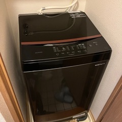 アイリスオーヤマ6キロ洗濯機黒
の画像
