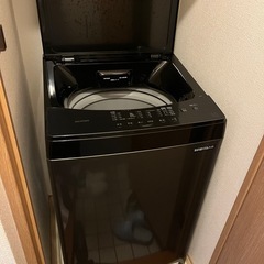 アイリスオーヤマ6キロ洗濯機黒
の画像